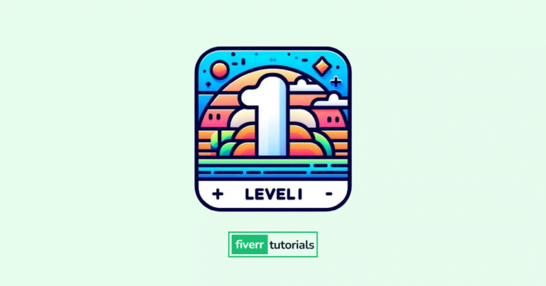 fiverr level 1 seller