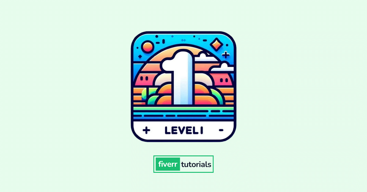 fiverr level 1 seller